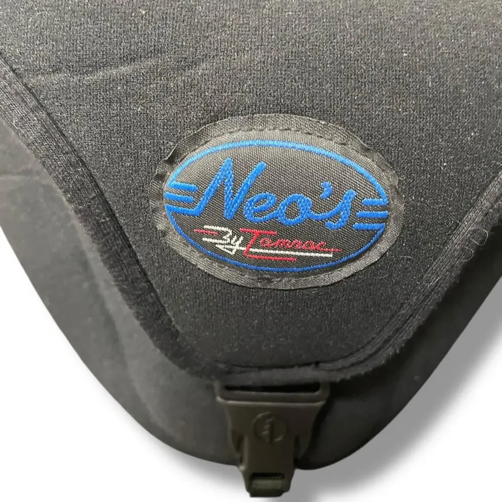 Tamrac Neos Neoprene DSLR Day Holster Camera Bag Black USA Made Padded Vintage